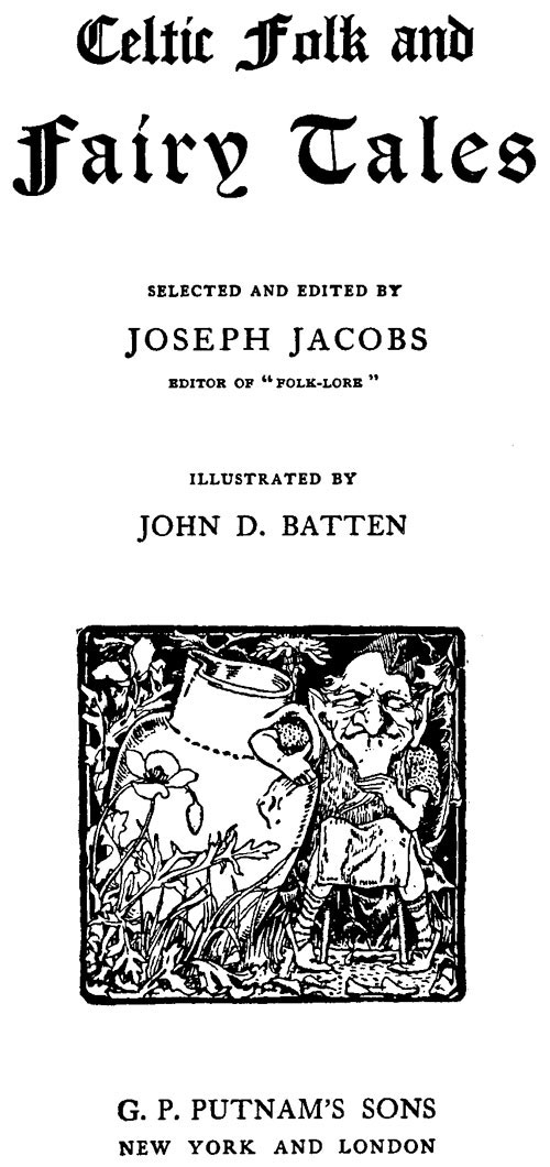 Celtic Fairy Tales - Joseph Jacobs